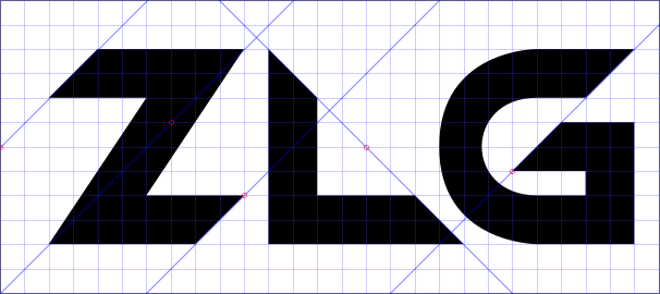 Draft 1 of the ZLG logo