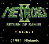 Title screen