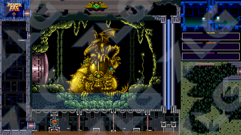 A stream layout based on Super Metroid's look and 
feel
